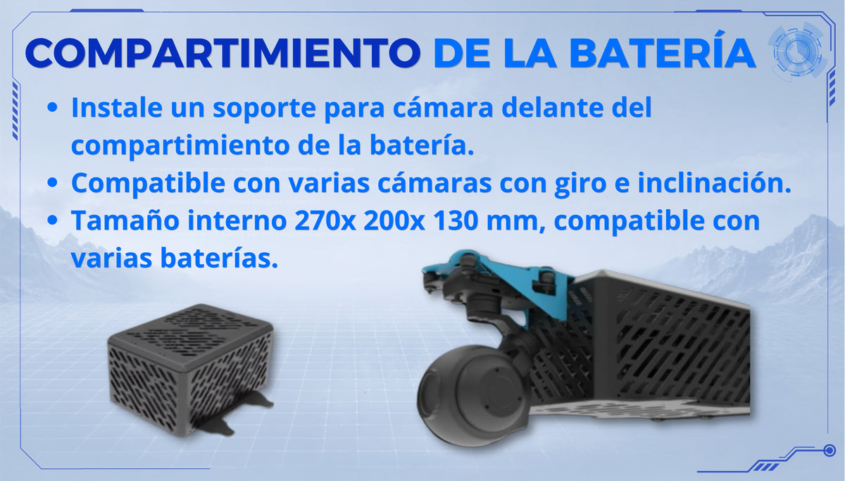 Dron M20 de grado industrial hasta 20 kg de Carga | ZARR