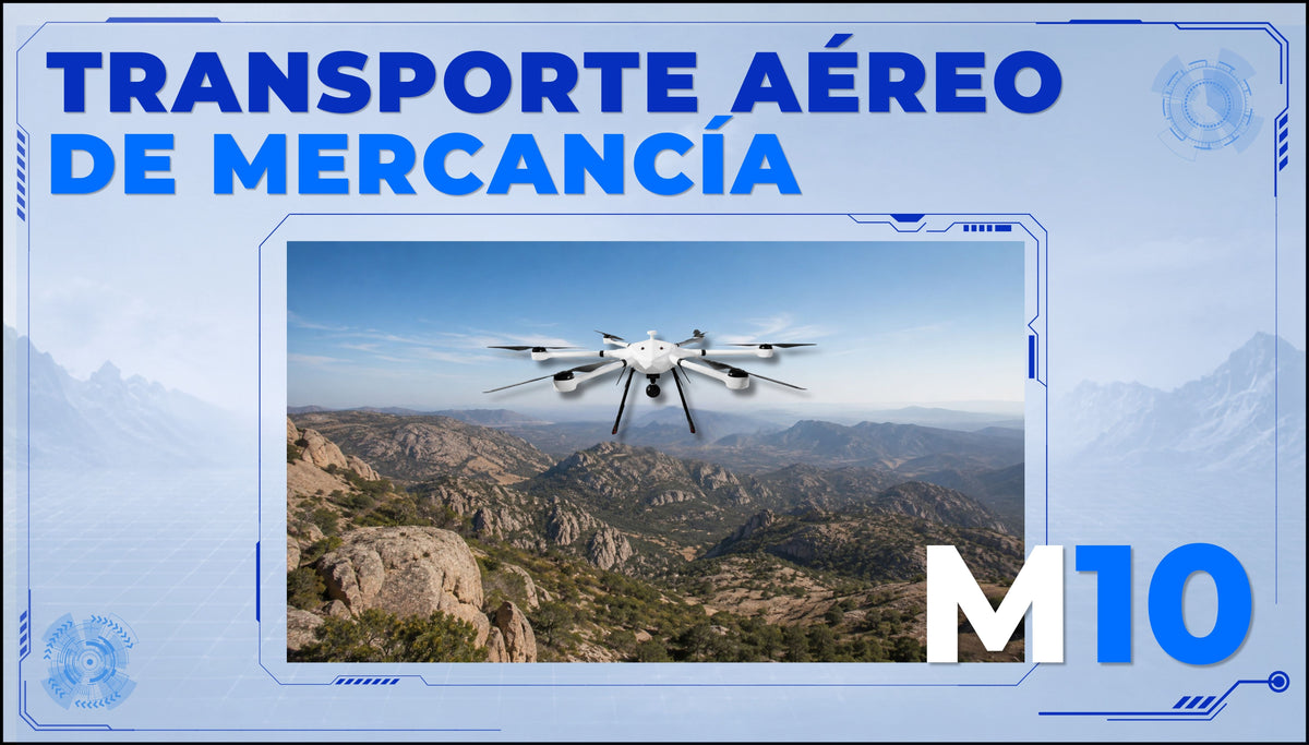 Dron M10 de grado industrial hasta 10 kg de Carga | ZARR