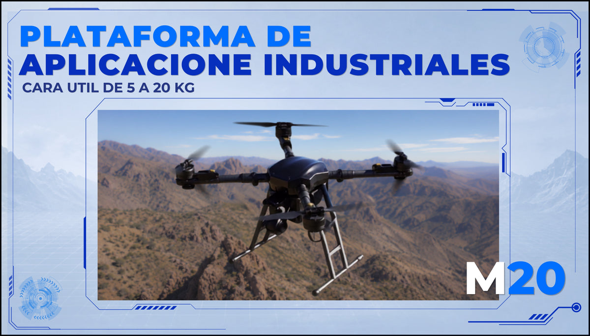 Dron M20 de grado industrial hasta 20 kg de Carga | ZARR
